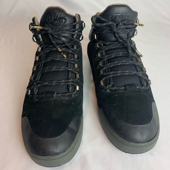 DVS Vanguard+ Men's Black Skateboard Boots Size 9 - Picture 4 of 8